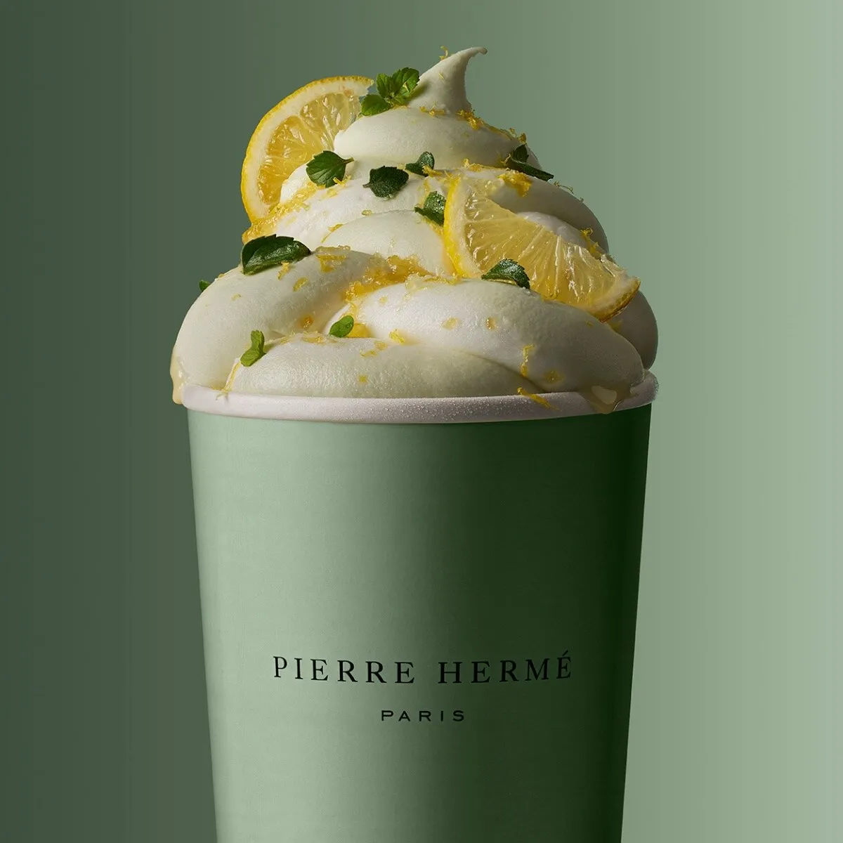 Glace Akari von Pierre Hermé, Paris — Zitrone und Nepita-Minze